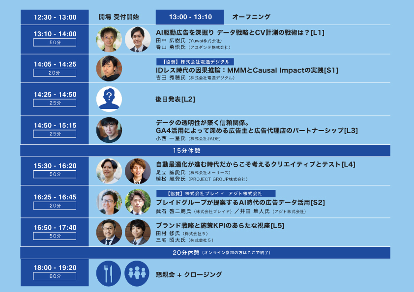 タイムテーブル
